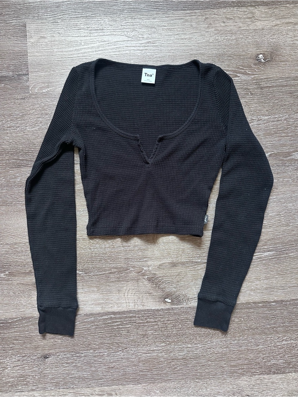 TNA Ribbed Crop Top